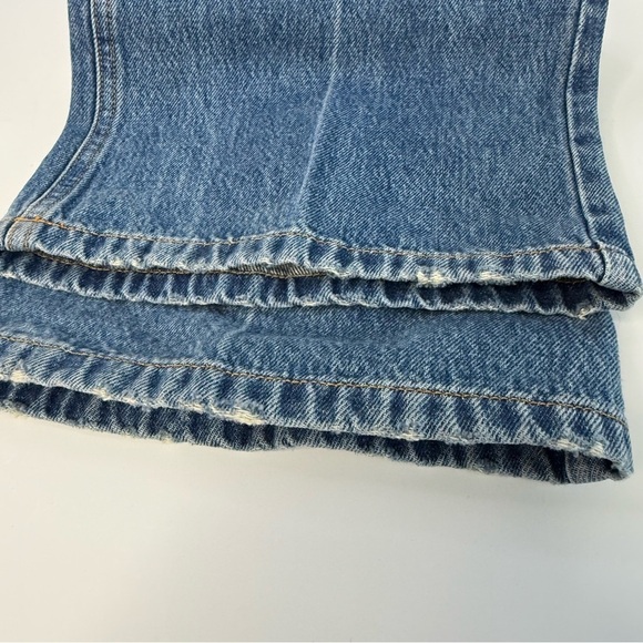 Ba&sh Vecchi Faded Wide Leg Jeans Women’s 8 US Mid Rise Light Wash Boho - Picture 8 of 17